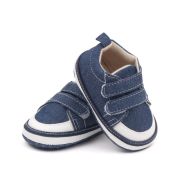 Tenisi denim cu barete cu arici pentru bebelusi csbz3012-2-va16
