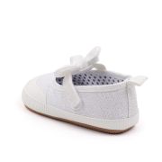 Pantofiori alb sidefat pentru fetite csbyq3226-3-va17