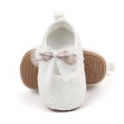 Pantofiori albi cu dantela inflorata csbxc3065-2-va18