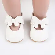 Pantofiori albi pentru fetite - fluturas ch2243-1-va17