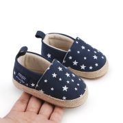 Pantofiori bleumarin tip mocasini cu stelute cs2181-2-va17