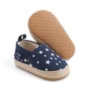 Pantofiori bleumarin tip mocasini cu stelute cs2181-2-va17