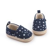 Pantofiori bleumarin tip mocasini cu stelute cs2181-2-va17