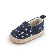 Pantofiori bleumarin tip mocasini cu stelute cs2181-2-va17