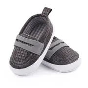 Pantofiori gri tip mocasini pentru bebelusi chd2700-1-va16