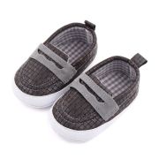 Pantofiori gri tip mocasini pentru bebelusi chd2700-1-va16