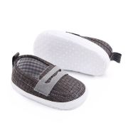 Pantofiori gri tip mocasini pentru bebelusi chd2700-1-va16