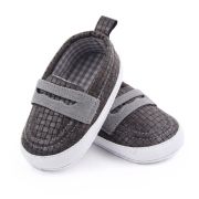 Pantofiori gri tip mocasini pentru bebelusi chd2700-1-va16