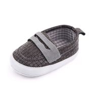 Pantofiori gri tip mocasini pentru bebelusi chd2700-1-va16
