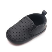Pantofiori negri tip mocasinii cu perforatii chd2731-1-va3
