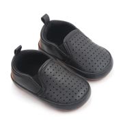 Pantofiori negri tip mocasinii cu perforatii chd2731-1-va3