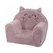 Fotoliu din burete, Bubaba, Cozy Kitty, Pentru copii, 9 luni-5 ani, Pink BYN84683