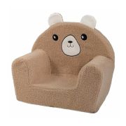 Fotoliu din burete, Bubaba, Cozy Teddy, Pentru copii, 9 luni-5 ani, Brown BYN84690