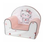 Fotoliu din burete, Bubaba, Kitty, Pentru copii, 9 luni-5 ani, Pink BYN84676