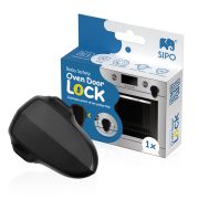 Blocator usa cuptor, SIPO, pentru siguranta copiilor, 1 bucata, Black EKDSBS-OV10B