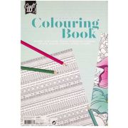 Carte de Colorat A4 pentru Copii si Adulti - 32 Pagini Grafix GRCR5013-GE BBJGRCR5013-GE_Albastru