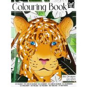 Carte de Colorat pentru Copii si Adulti - 72 Pagini, 20,5x15,7 cm Grafix GRCR5012-GE BBJGRCR5012-GE_Animale