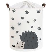 Cos Pliabil Pentru Jucarii, Rufe, Bumbac Canvas, Impermeabil, SIPO, 35×42 cm, Bumbac, 43l, Arici EKDSBT45