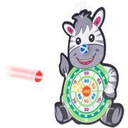 Joc Darts cu Scai Zebra - 3 Mingi Incluse Ikonka IK18315 BBJIK18315_Initiala