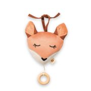 Jucarie muzicala soft touch, Hauck, Cuddle N Sleep Fox EKDhk81318