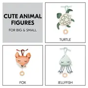 Jucarie muzicala soft touch, Hauck, Cuddle N Sleep Jellyfish EKDhk81319