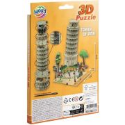 Puzzle 3D Spuma 13x18.5 cm Moxy GR400091 BBJGR400091_Turnul din Pisa
