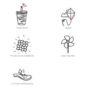 Sandale Primii Pasi pentru Copii Fluturasi Garvalin, cuarzo (Marime: 19) JEM242303-A-19