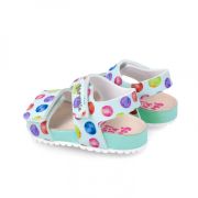 Sandale din piele pentru copii Baloane colorate, Garvalin, sky (Marime: 25) JEM242452-A-25