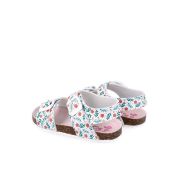 Sandale pentru copii Floricele Garvalin, blanco (Marime: 22) JEM242456-C-22