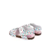Sandale pentru copii Floricele Garvalin, blanco (Marime: 26) JEM242456-C-26