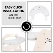 Set jucarii pentru scaunul Alpha ,Water Animals White, Hauck EKDhk8003