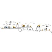 Sticker Decorativ Pentru Copii, Autoadeziv, Tractorase, 32x144 cm EKDWS63042