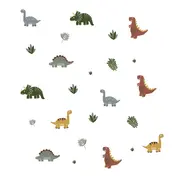 Sticker Decorativ Pentru Copii, Autoadeziv,Dinozauri, 90x80 cm EKDWS63051