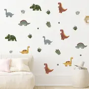Sticker Decorativ Pentru Copii, Autoadeziv,Dinozauri, 90x80 cm EKDWS63051