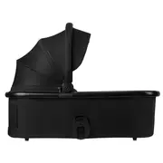 Carucior 2 in 1, Lionelo, Layla, Pana la 22 kg, Cadru aluminiu, Cu landou intarit si salteluta din spuma AirDots, Reversibil, Cu ventilatie 3D, Cu accesorii, EN1888-1, EN1888-2, EN1466, Negru BYNLO-LAYLA_2IN1_BLACK_ONYX