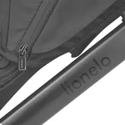 Carucior 2 in 1, Lionelo, Layla, Pana la 22 kg, Cadru aluminiu, Cu landou intarit si salteluta din spuma AirDots, Reversibil, Cu ventilatie 3D, Cu accesorii, EN1888-1, EN1888-2, EN1466, Negru BYNLO-LAYLA_2IN1_BLACK_ONYX