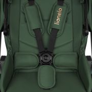 Carucior 2 in 1, Lionelo, Layla, Pana la 22 kg, Cadru aluminiu, Cu landou intarit si salteluta din spuma AirDots, Reversibil, Cu ventilatie 3D, Cu accesorii, EN1888-1, EN1888-2, EN1466, Verde BYNLO-LAYLA_2IN1_GREEN_FOREST