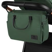 Carucior 3 in 1, Lionelo, Layla, Pana la 22 kg, Cadru aluminiu, Cu landou intarit si salteluta din spuma AirDots, Scoica auto, Reversibil, Cu ventilatie 3D, Cu accesorii, EN1888-1, EN1888-2, EN1466, Verde BYNLO-LAYLA_3IN1_GREEN_FOREST
