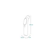 Termometru, Lionelo, FeverScan, Cu infrarosu, Fara contact, Rezultat ultrarapid, Potrivit si pentru alimente, Cu 4 moduri de functionare, Cu indicator LED si alarma sonora, Cu husa de depozitare BYNLOC-FEVERSCAN