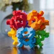 Joc de constructie testoasele - fat brain toys - okefbtfa042-1