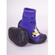 Mocasini pentru copii cu talpă antiderapantă – model excavator galben obg-0002c