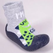 Mocasini pentru copii cu talpă antiderapantă - design vesel și confortabil obg-0001c