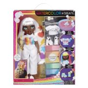RAINBOW HIGH WATERCOLOR CREATE PAPUSA OCHI VERZI VIVMGA507734EUC