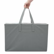 Salteluta pliabila, New Baby, Standard, Pentru patut, Cu geanta de transport inclusa, Cu husa detasabila din bumbac, Din spuma, 120x60x5 cm, 0 luni+, Feather BYN55551