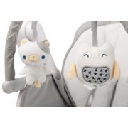 Scaun de masa cu leagan electric Caretero INDIGO 2 in 1 Grey PMICTERO-761