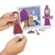 Set de joaca magnetic castel medieval - melissa & doug - okemd30662