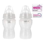 2 biberoane integral din silicon moale Vital Baby Airflow 250ml - OMDVB442242
