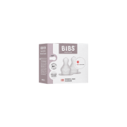 Bibs - set 2 tetine pentru biberon, silicon, cu flux mediu bbb5000012