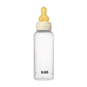 Bibs - set complet biberon anticolici, 270 ml, latex, ivory bbb5017216