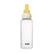 Bibs - set complet biberon anticolici, 270 ml, latex, ivory bbb5017216